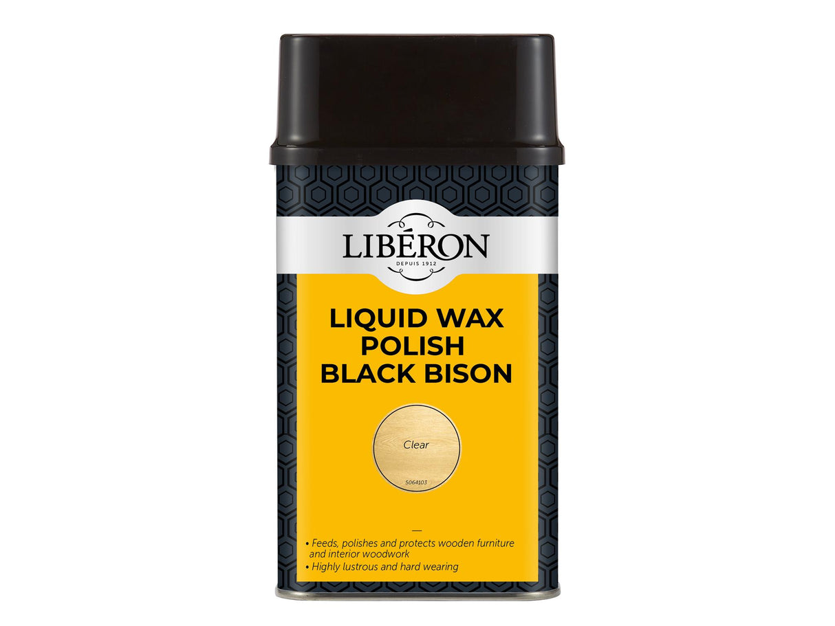 Liberon Liquid Wax Polish Black Bison