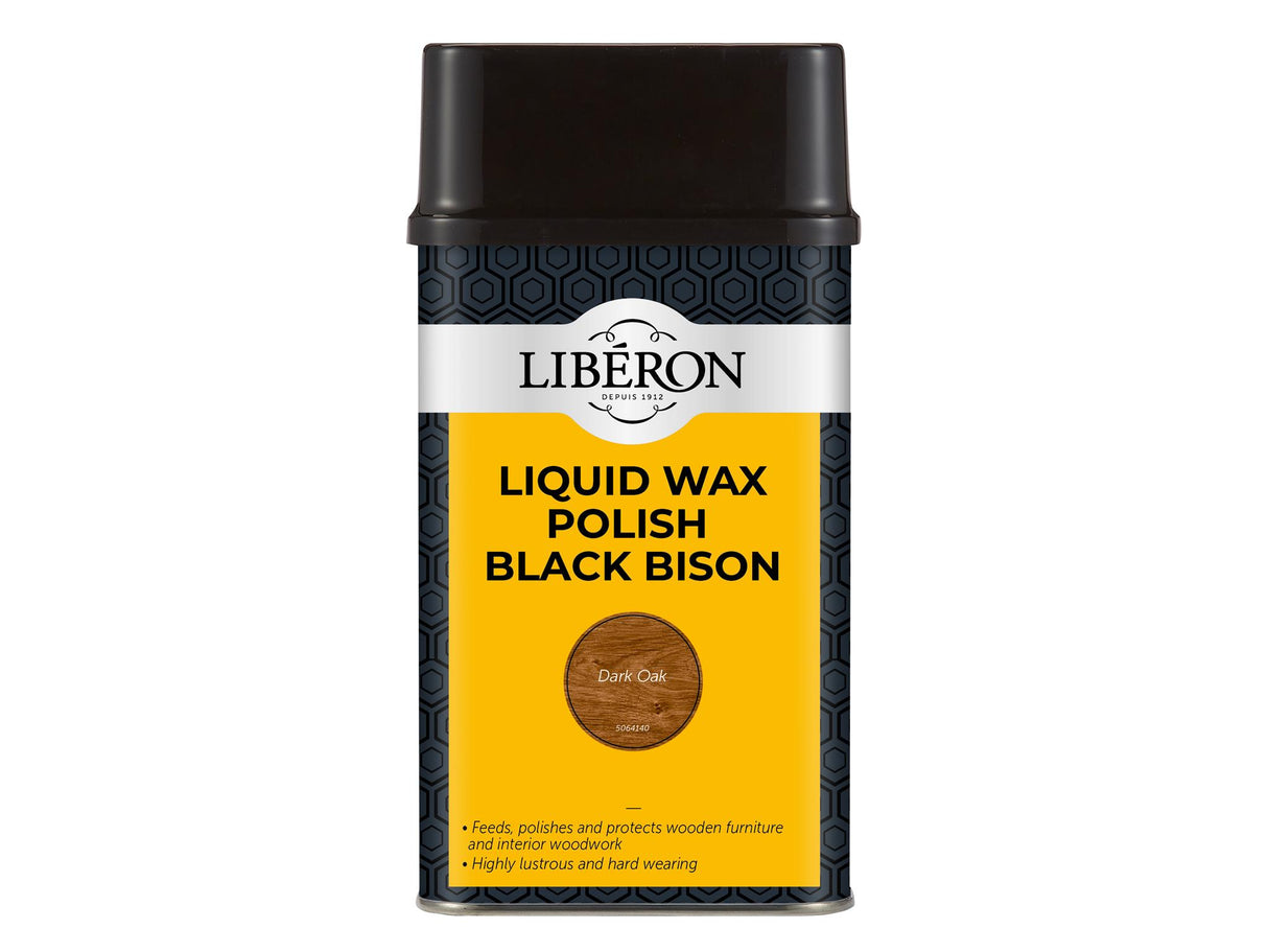 Liberon Liquid Wax Polish Black Bison