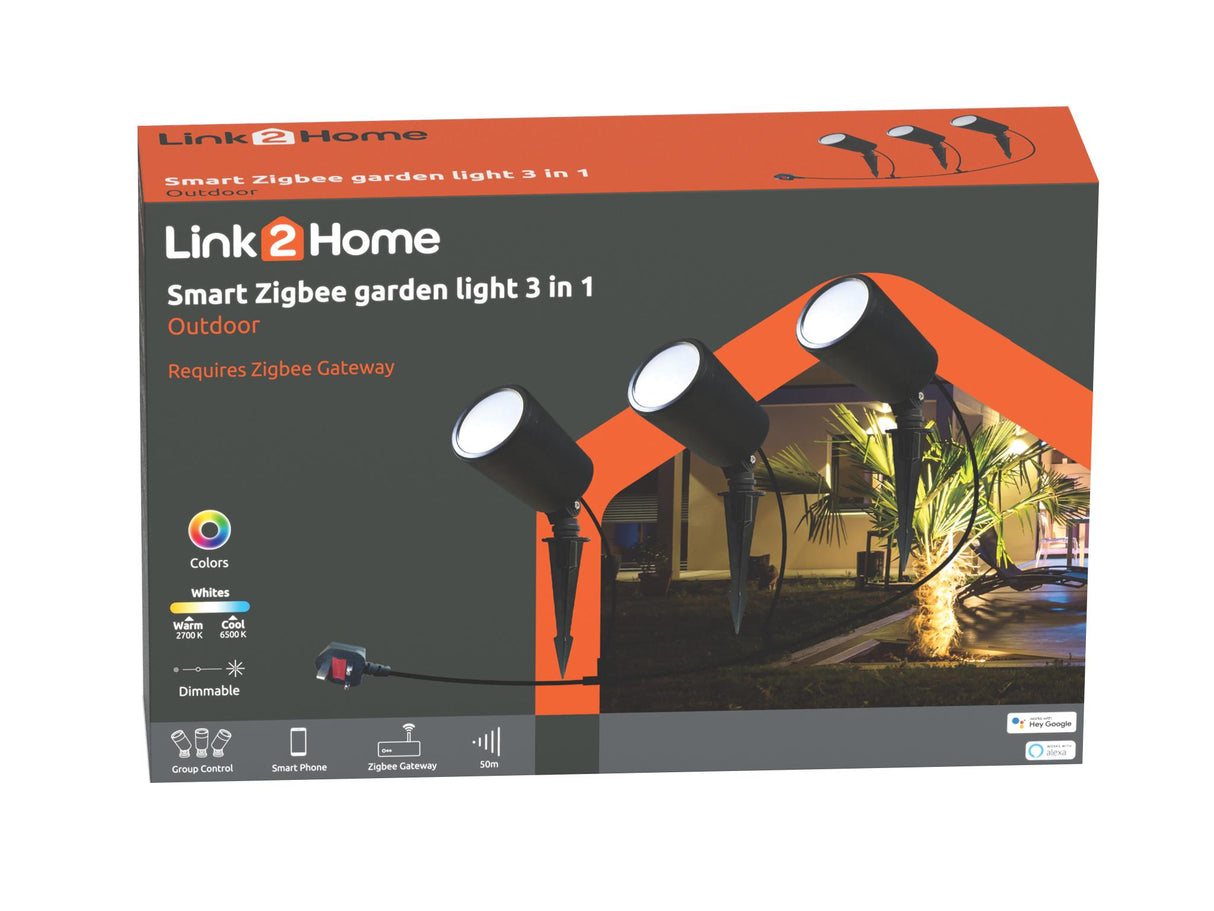 Link2Home Zigbee Smart Garden Lights