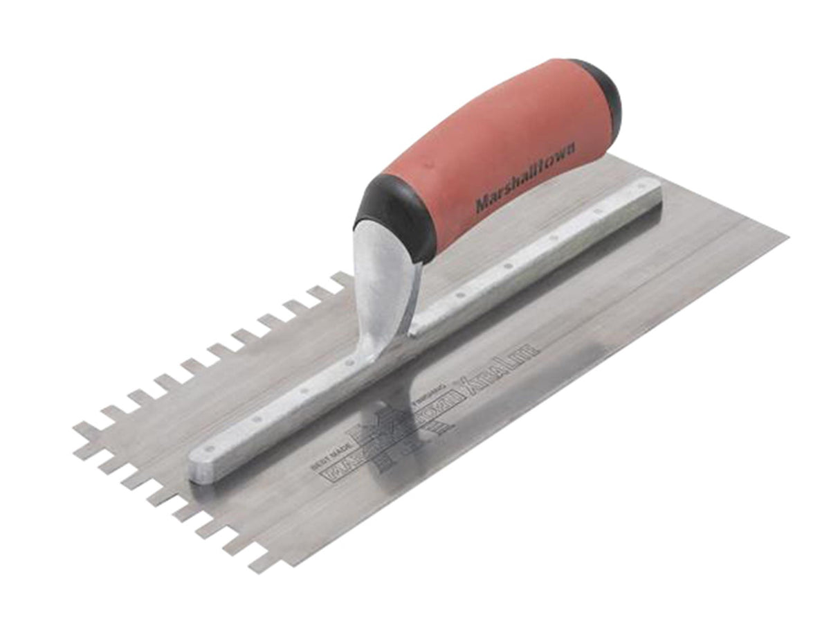 Marshalltown Square Notched Trowel, DuraSoft® Handle