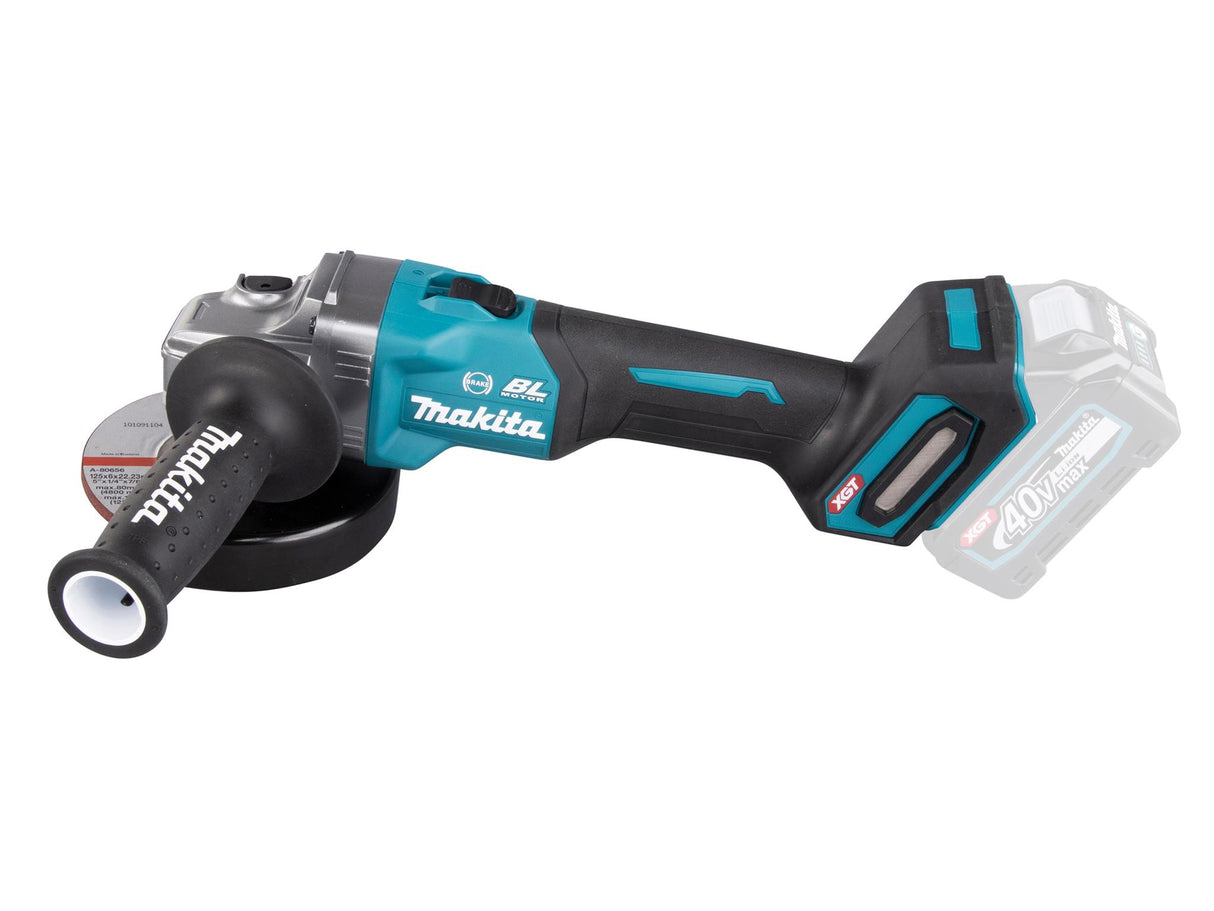 Makita GA005GZ01 XGT 40Vmax Angle Grinder 40V Bare Unit + MAKPAC Case