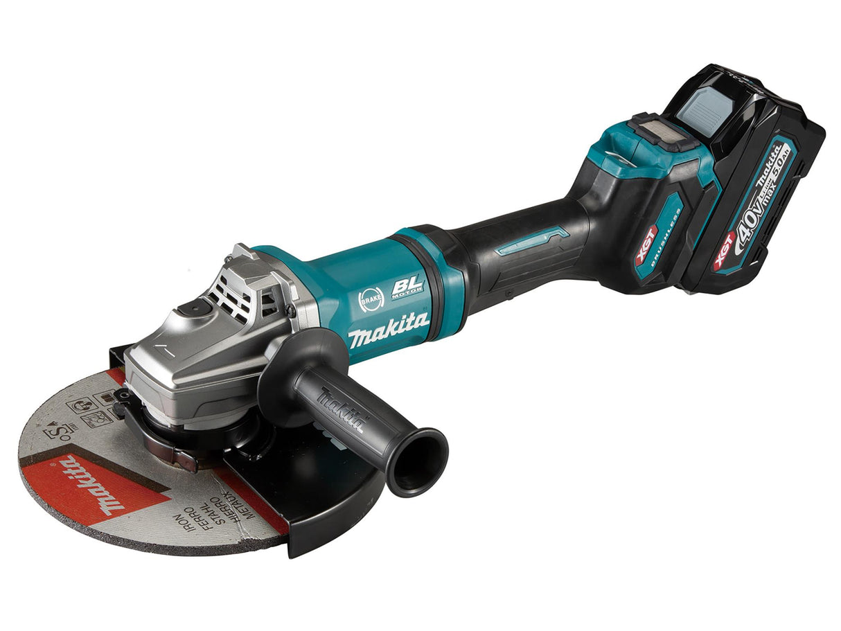 Makita GA038G XGT 40Vmax BL Angle Grinder, 230mm