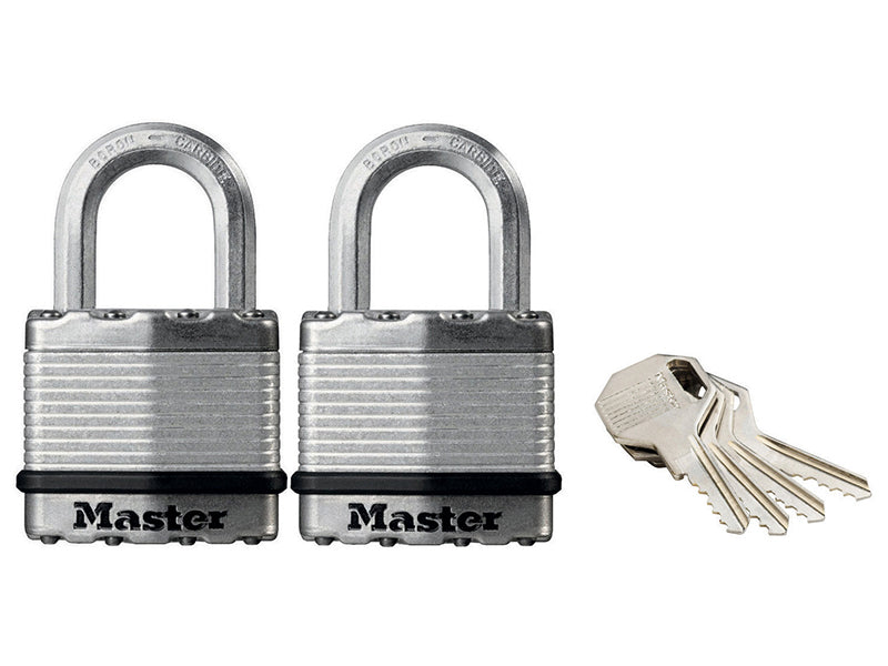 Master Lock Excell Laminated Steel Padlocks
