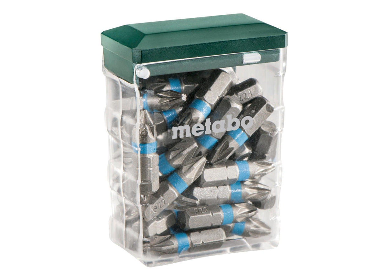 Metabo Bit Box Pozi Bits PZ2 x 25mm (25)