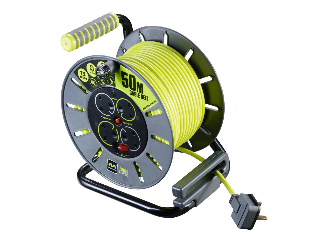 Masterplug PRO-XT Open Cable Reel
