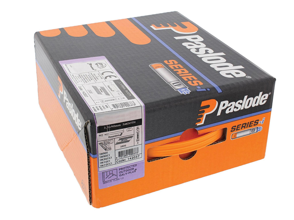 Paslode IM360 Nails & Fuel Cells Pack Galv-Plus® Finish