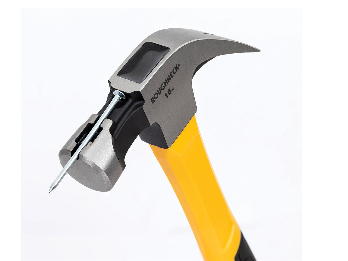 Roughneck Claw Hammer, Fibreglass Shaft
