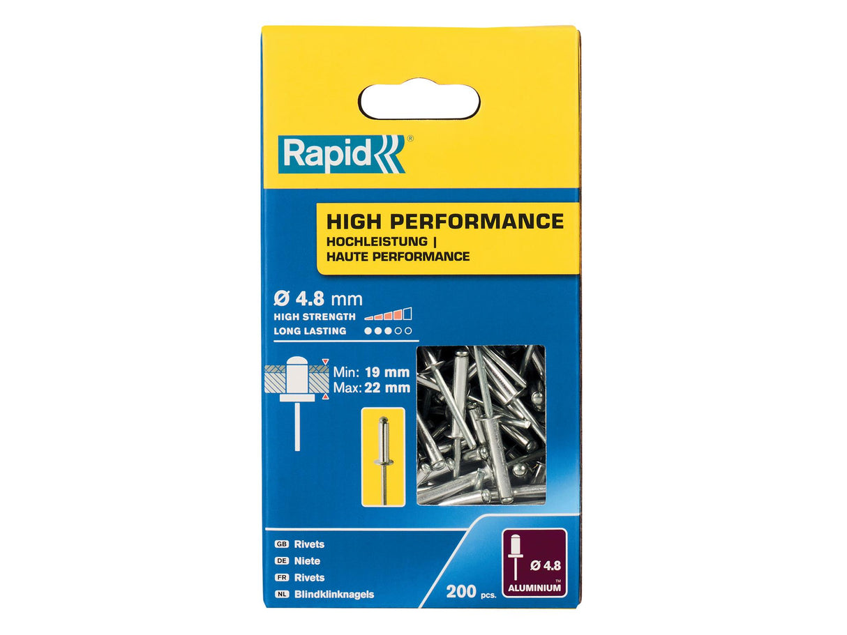 Rapid High Performance Rivets