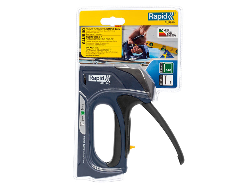 Rapid ALU Combi Tacker with Powercurve® Technology