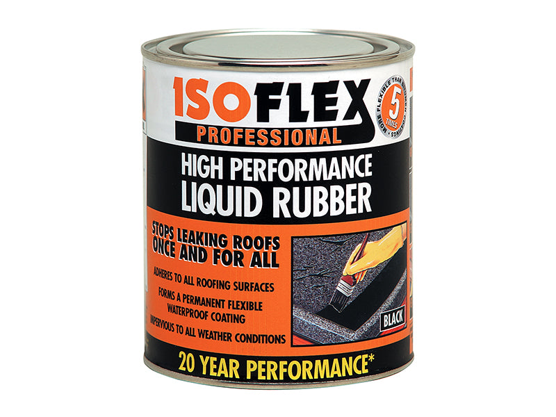 Ronseal Isoflex Liquid Rubber, Black
