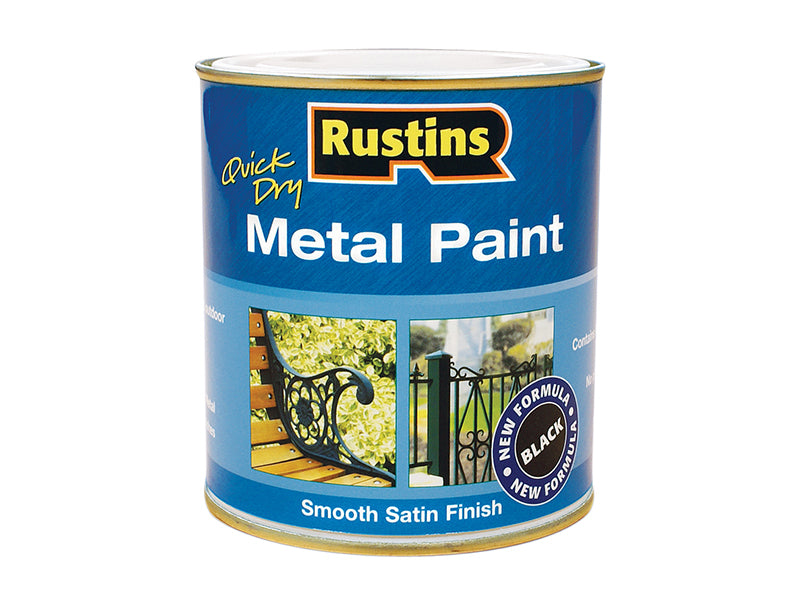 Rustins Quick Dry Metal Paint Smooth Satin