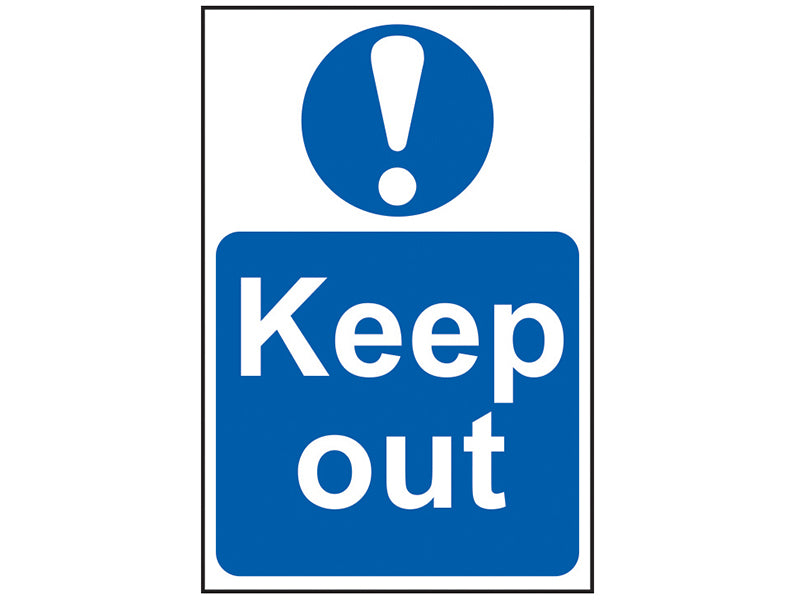 Scan Sign: Keep Out