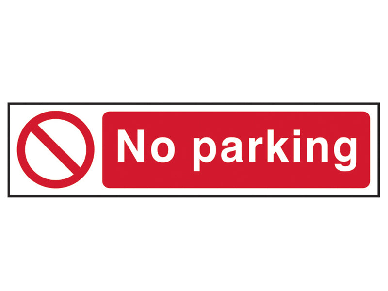 Scan Sign: No Parking