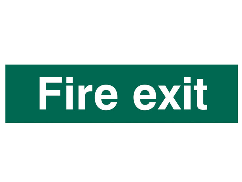 Scan Sign: Fire Exit