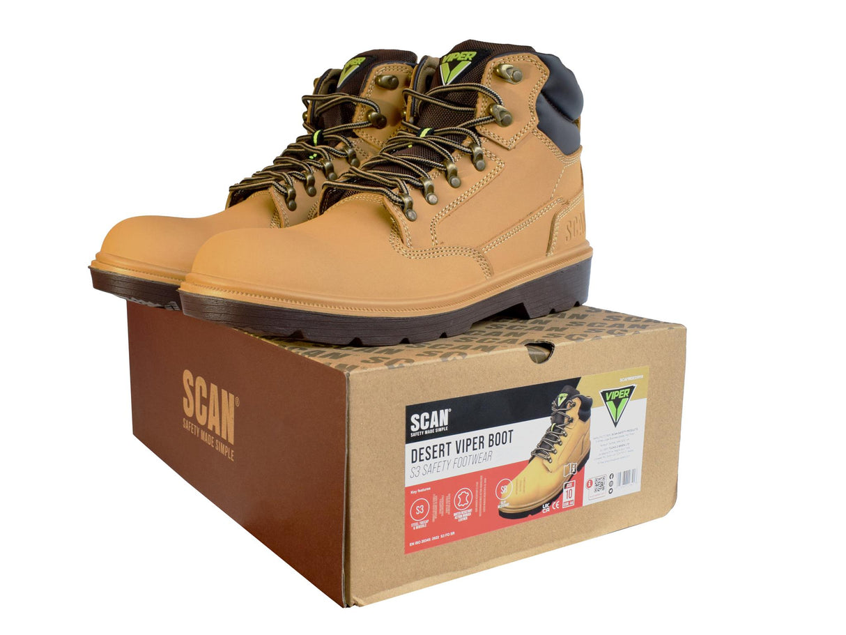 Scan Desert Viper S3 Safety Boots