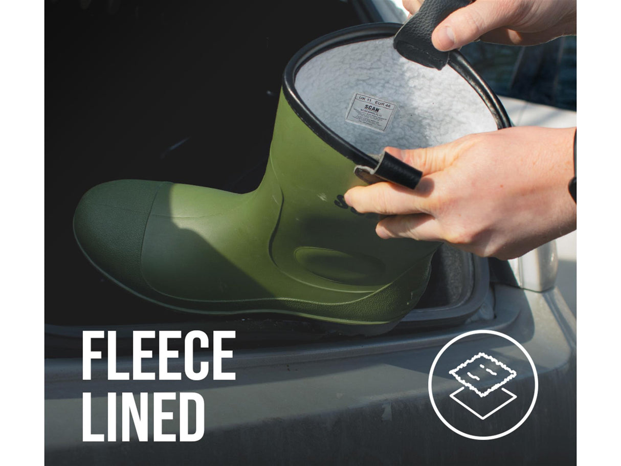 Scan Fleece Lined Wellingtons