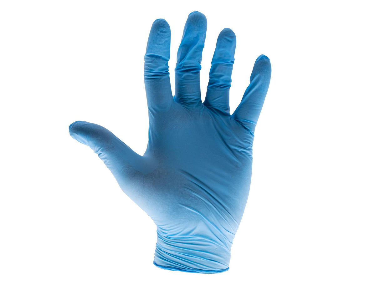 Scan Nitrile Disposable Gloves, Blue