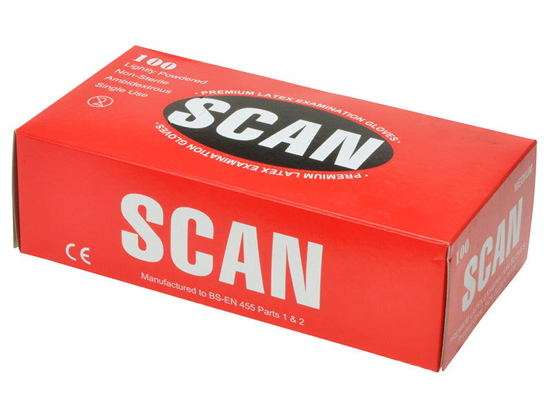 Scan Latex Examination Gloves