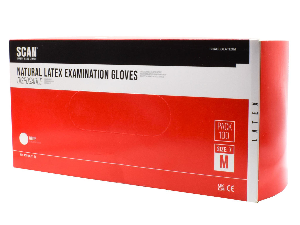 Scan Latex Examination Gloves