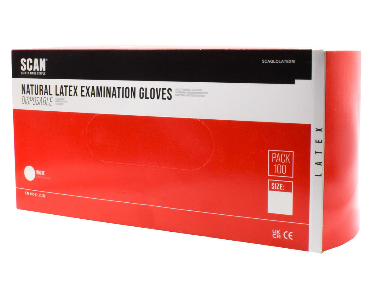 Scan Latex Examination Gloves