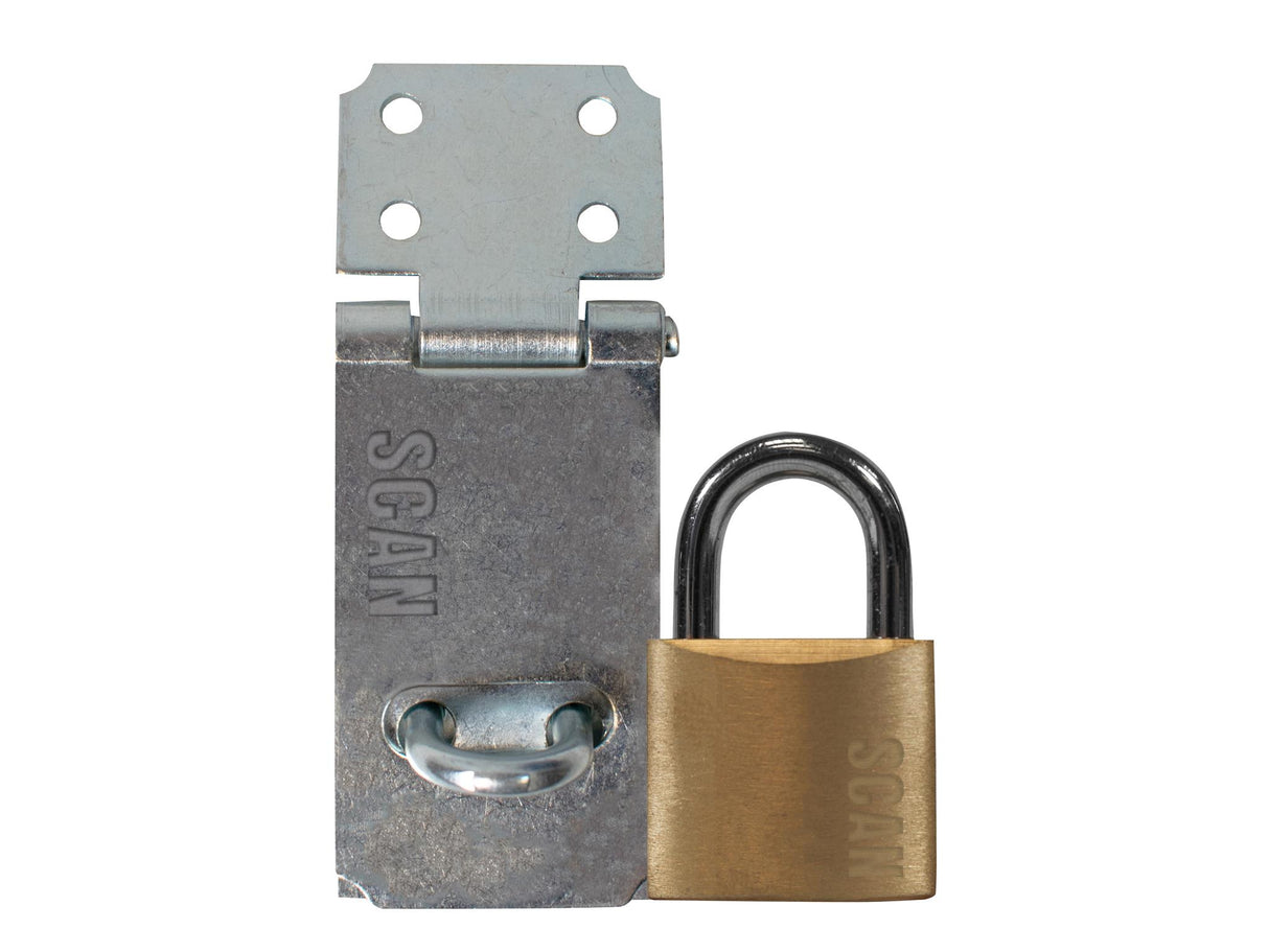 Scan Hasp and Staple + Padlock