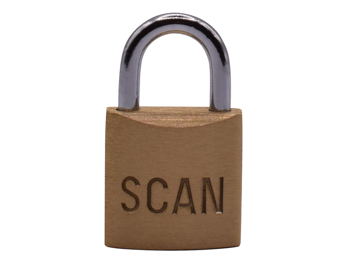 Scan Brass Padlocks