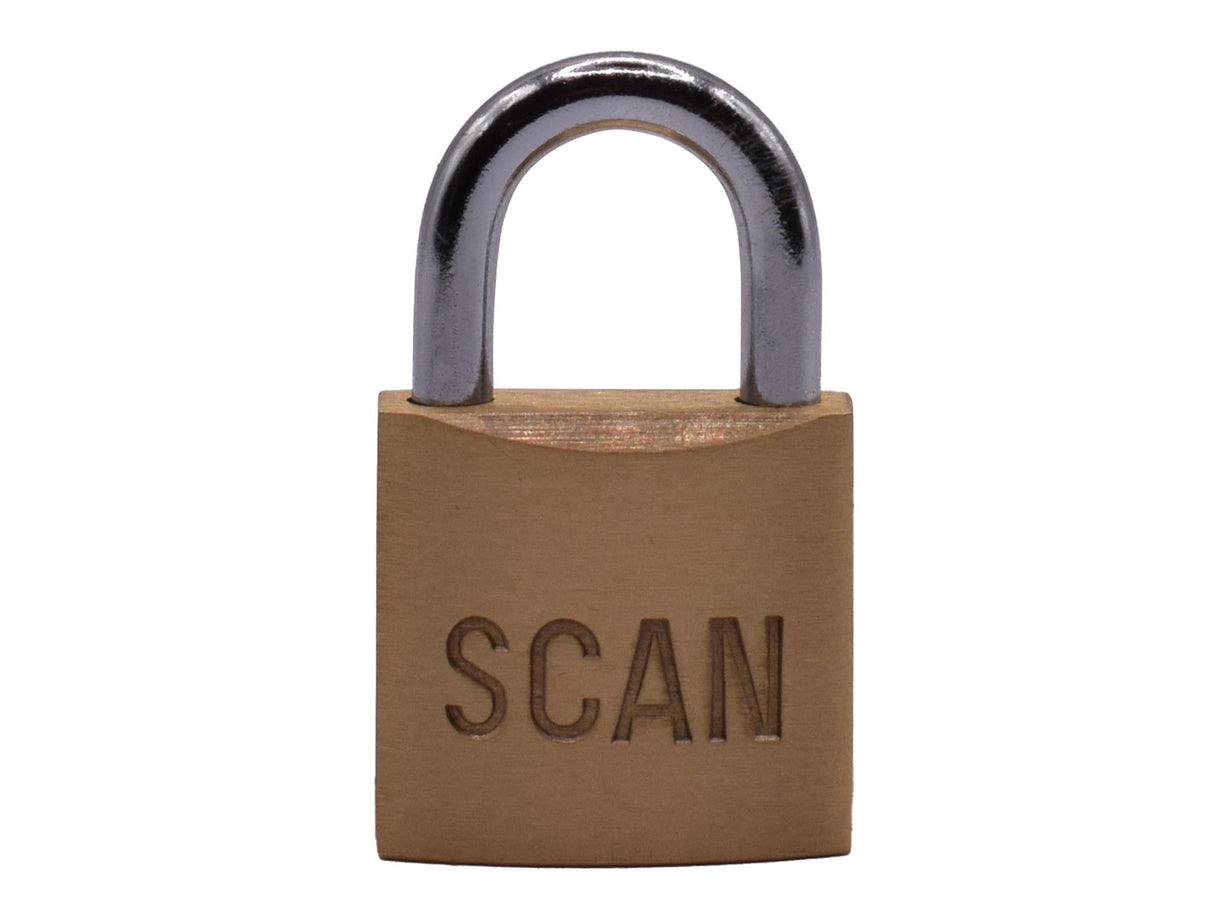 Scan Brass Padlocks