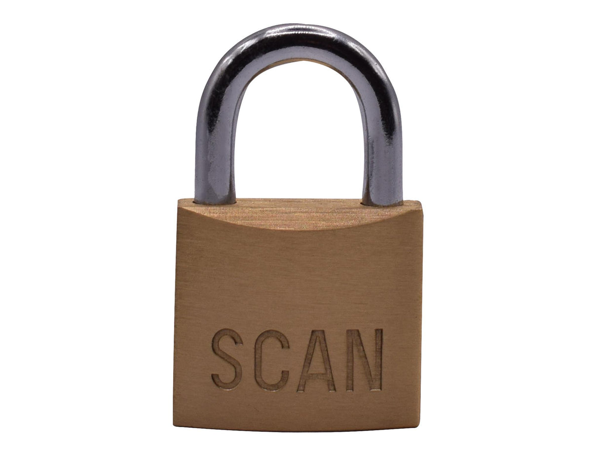 Scan Brass Padlocks