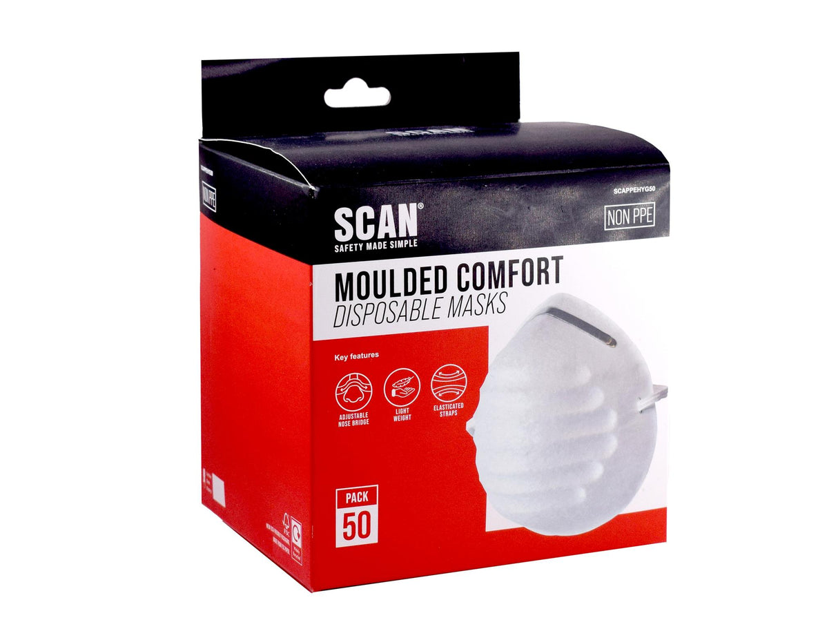 Scan Moulded Disposable Comfort Mask