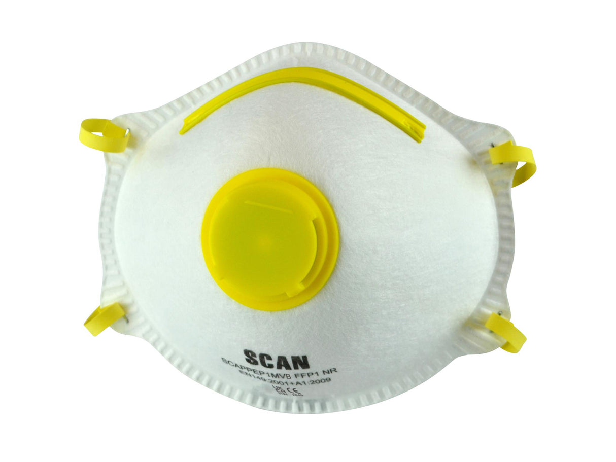 Scan Moulded Disposable Valved Mask FFP1