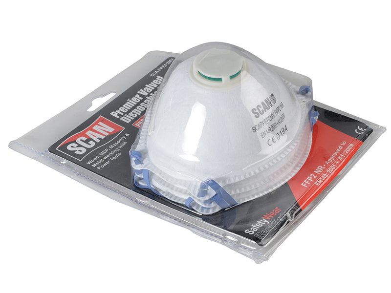 Scan Moulded Valved Disposable Mask