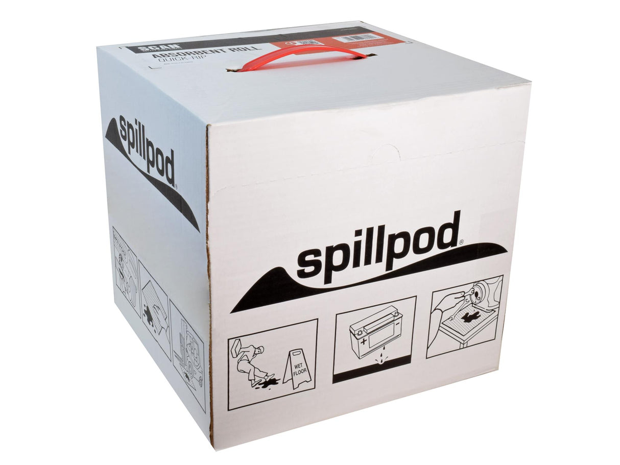 Scan Universal Absorbent Quick-Rip Roll Box