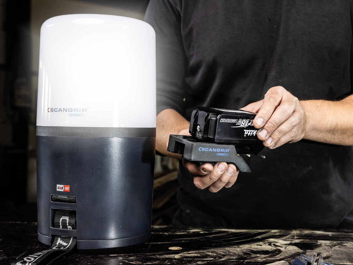 SCANGRIP® AREA 6 CONNECT 360° Work Light 18V Bare Unit