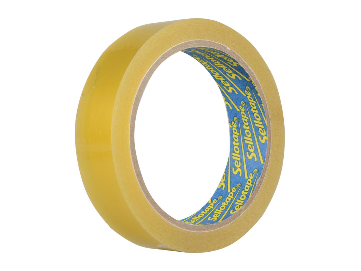 Sellotape Sellotape Blister Pack 24mm x 50m Golden