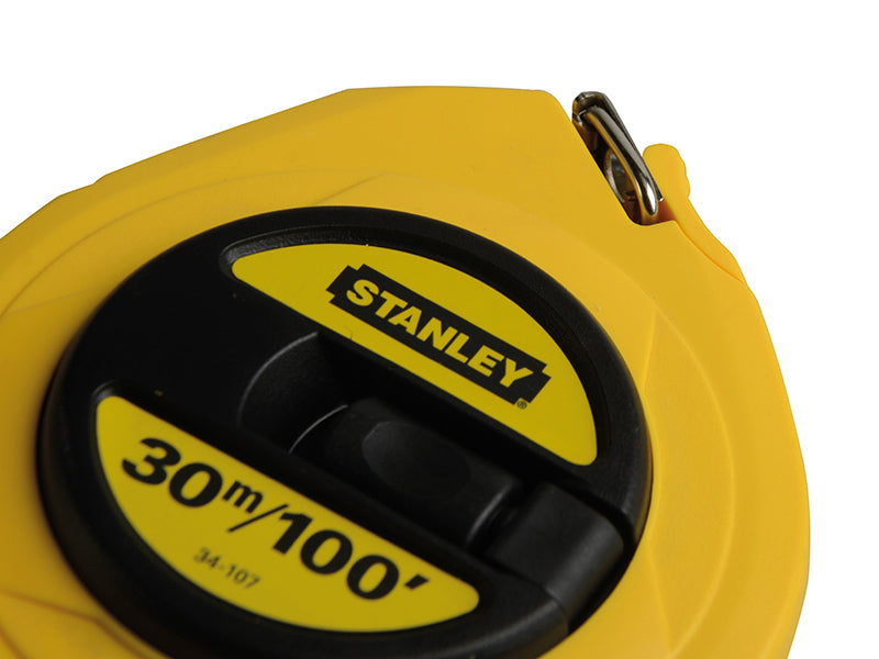 STANLEY® Closed Case Steel Long Tape 30m/100ft (Width 10mm)
