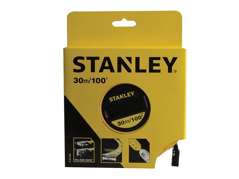 STANLEY® Closed Case Fibreglass Long Tape