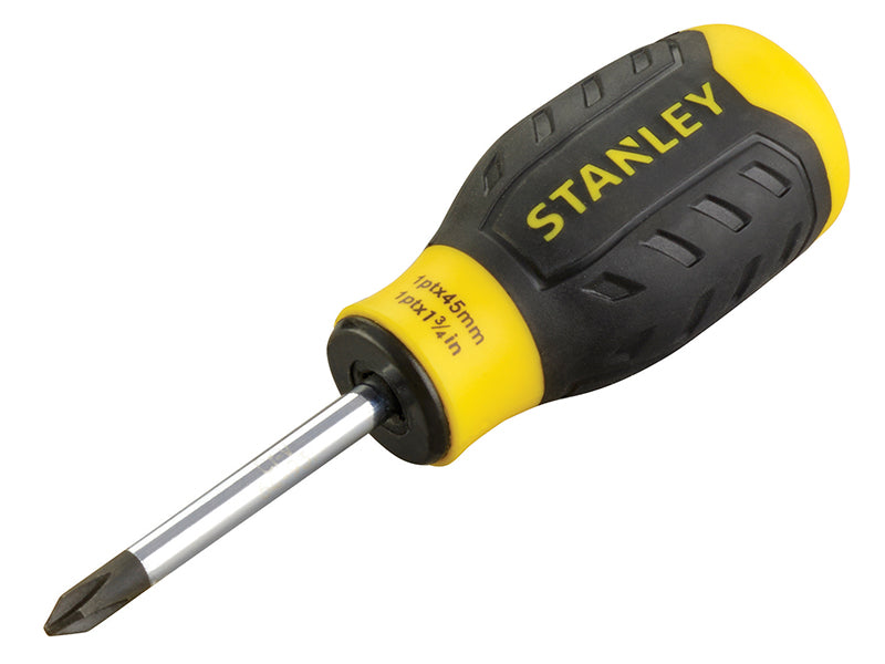 STANLEY® Cushion Grip Stubby, Phillips