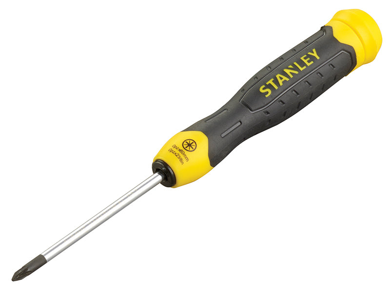 STANLEY® Cushion Grip Screwdriver, Pozidriv