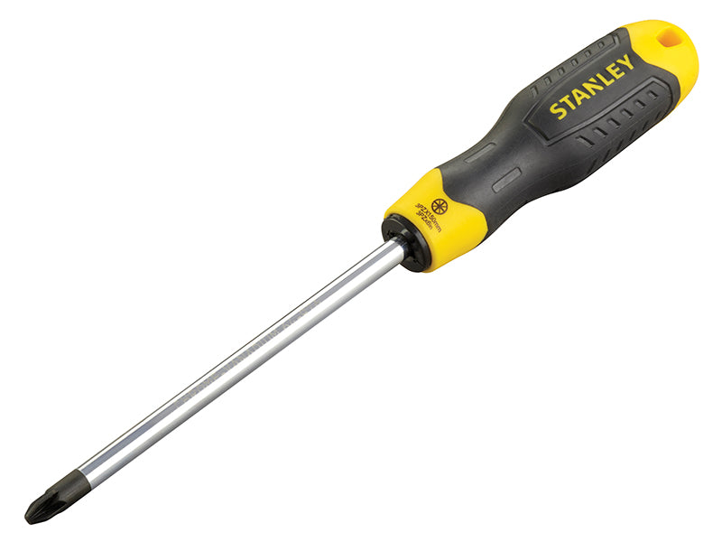 STANLEY® Cushion Grip Screwdriver, Pozidriv