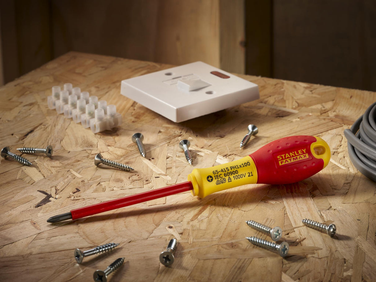 STANLEY® FatMax® VDE Screwdriver, Phillips