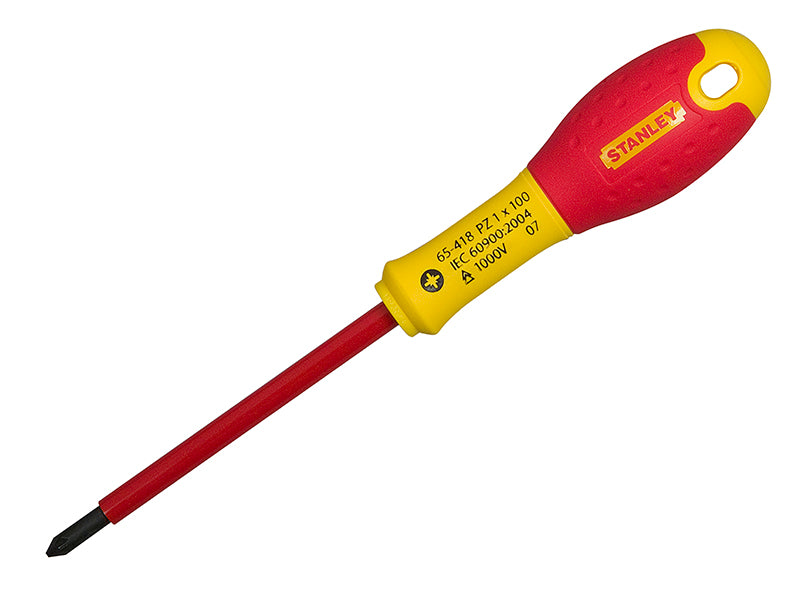 STANLEY® FatMax® VDE Screwdriver, Pozidriv
