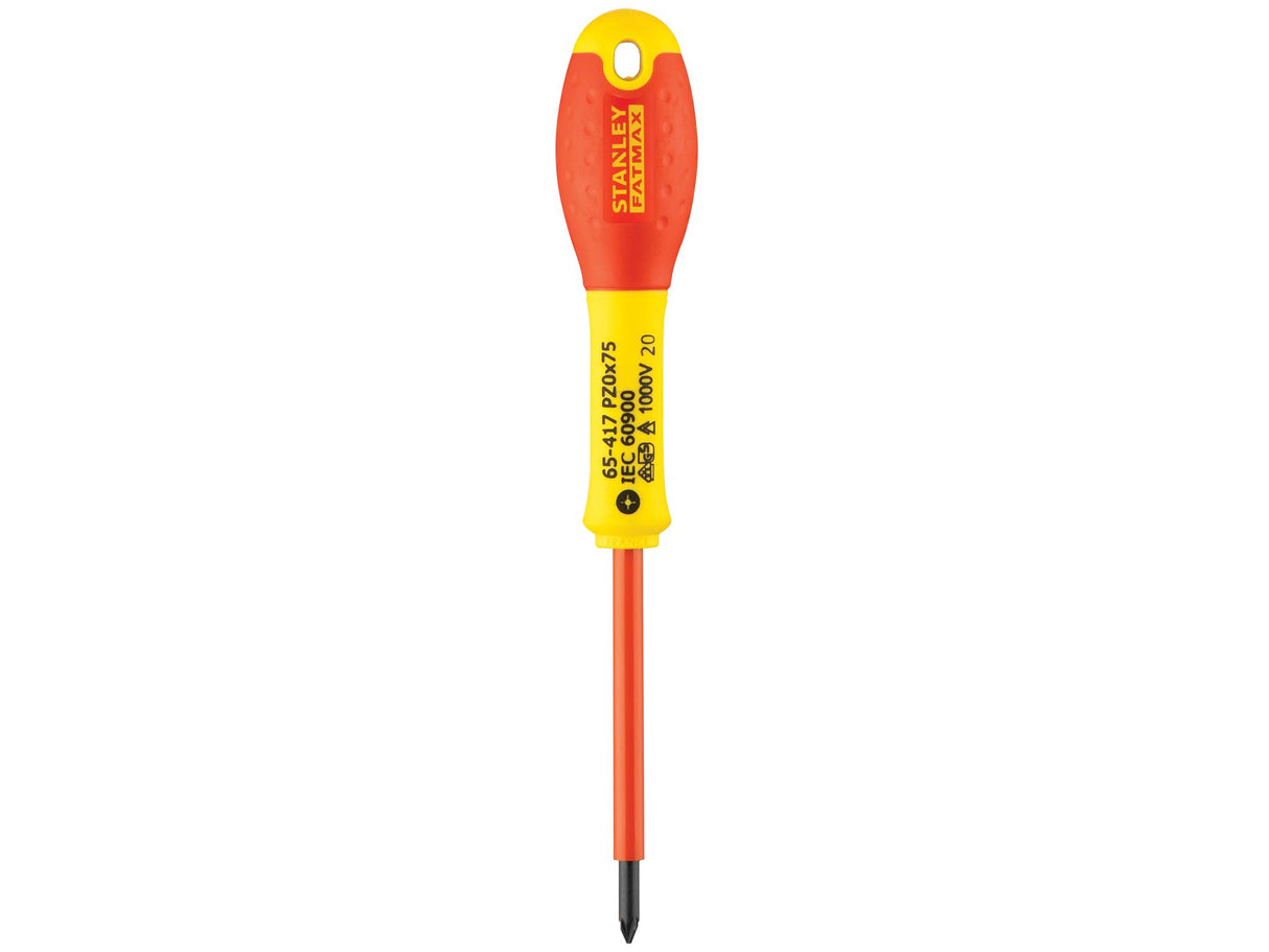 STANLEY® FatMax® VDE Screwdriver, Pozidriv
