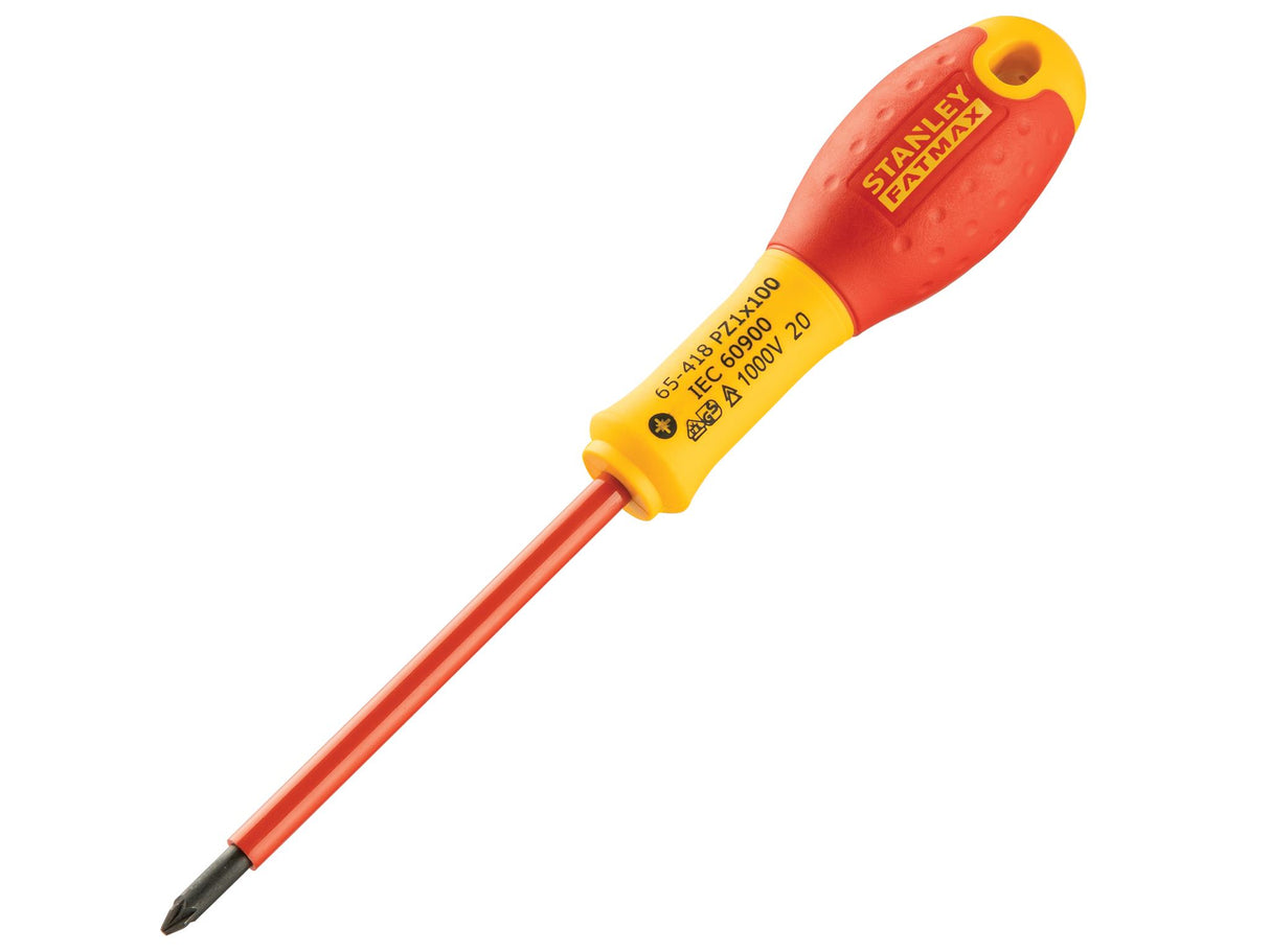 STANLEY® FatMax® VDE Screwdriver, Pozidriv