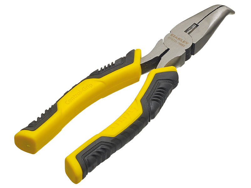 STANLEY® ControlGrip Long Bent Nose Pliers 150mm (6in)