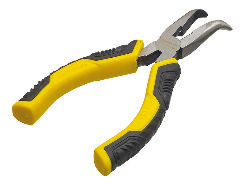 STANLEY® ControlGrip Long Bent Nose Pliers 150mm (6in)