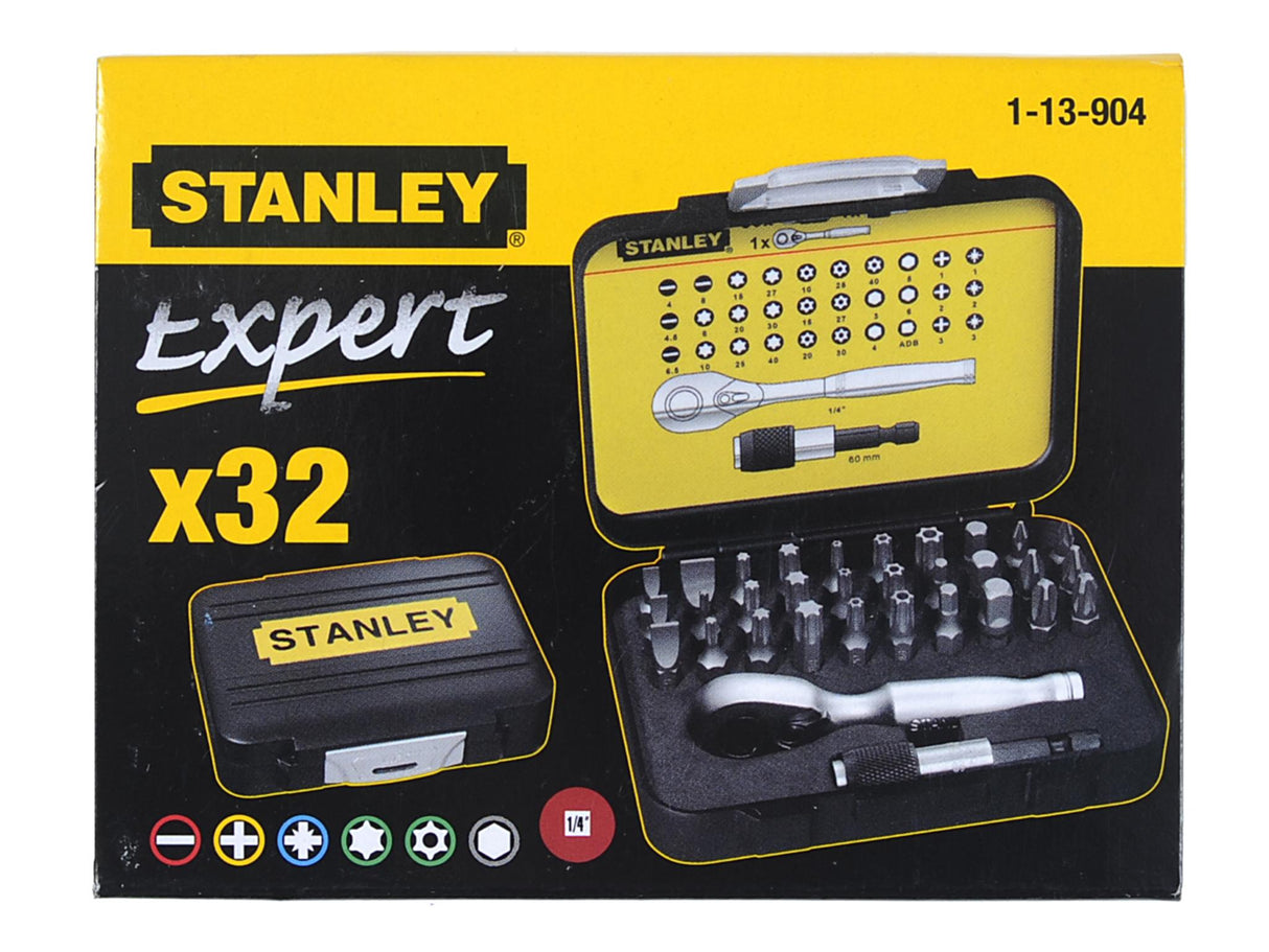 STANLEY® FatMax® Bit & Ratchet Set, 32 Piece