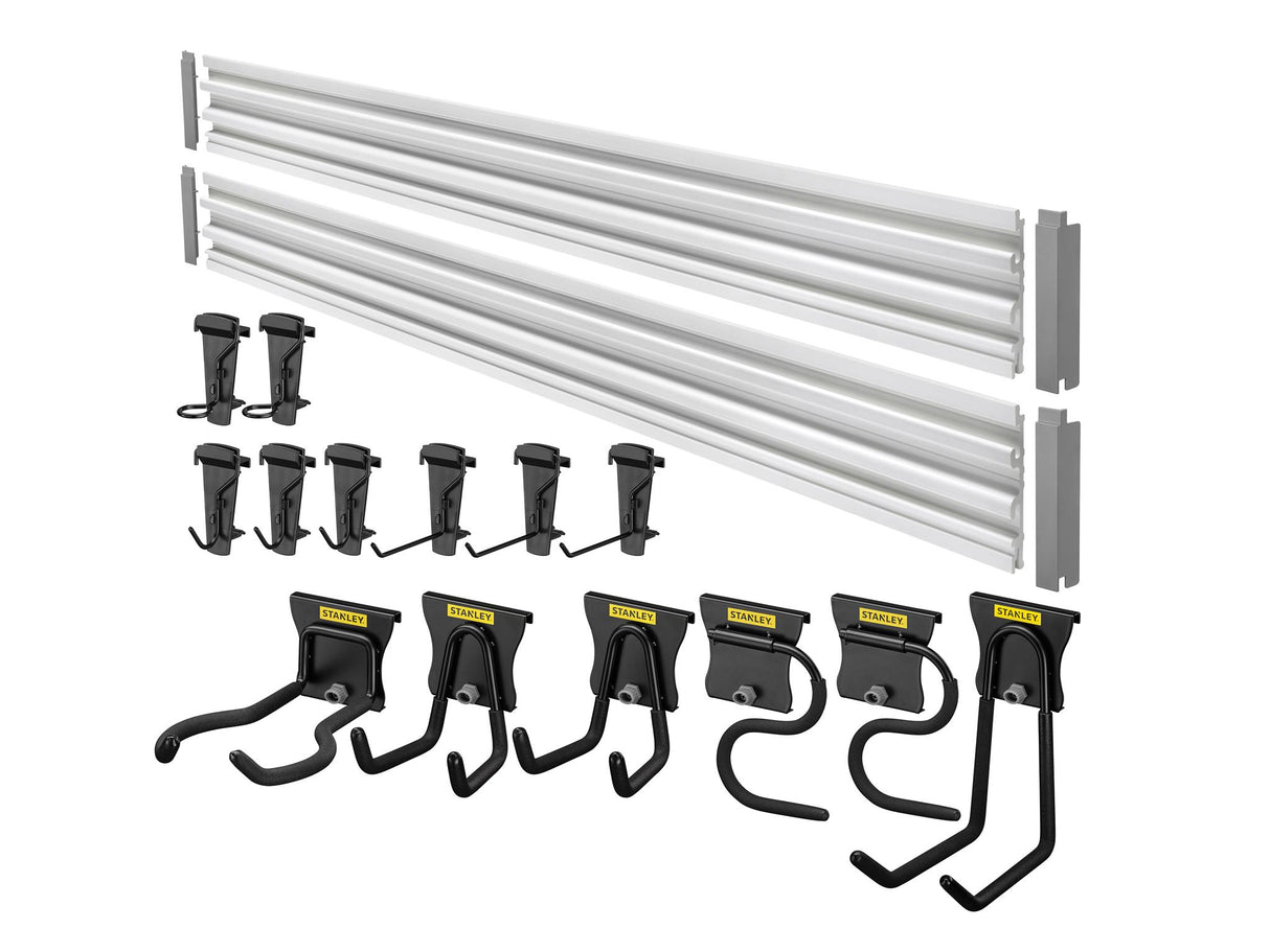 STANLEY® Track Wall System Starter Kit, 20 Piece
