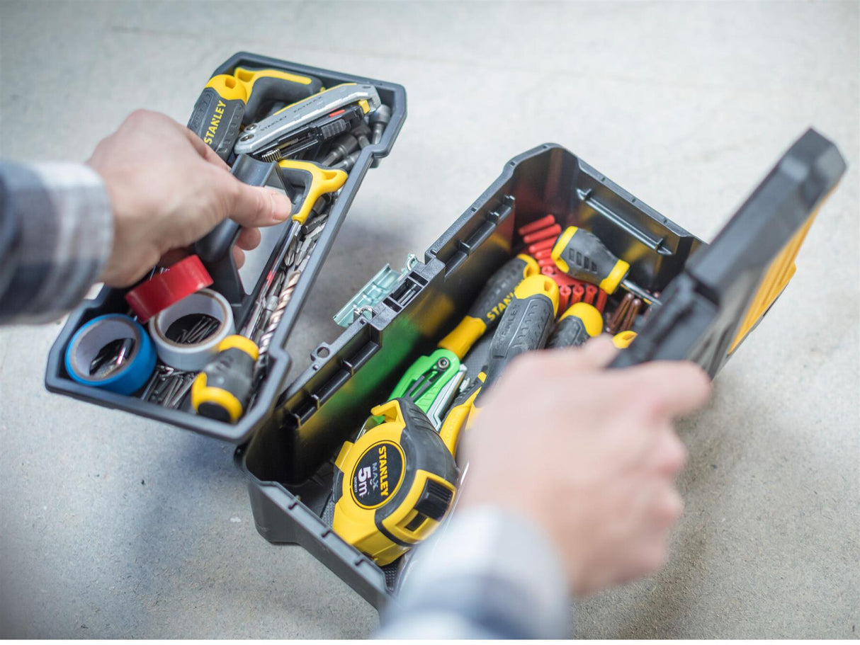 STANLEY® Basic Toolbox With Organiser Top