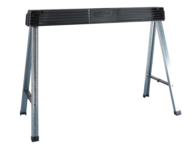 STANLEY® Folding Metal Leg Sawhorses (Twin Pack)