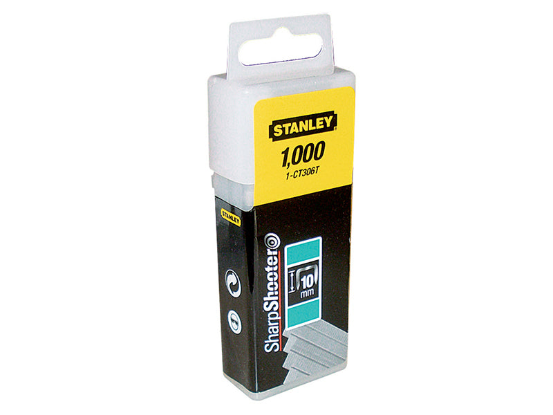 STANLEY® Flat Narrow Crown Staples